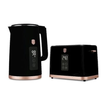 Berlingerhaus Električno kuhalo za vodu BH-9540 2200W sada Black Rose Collection