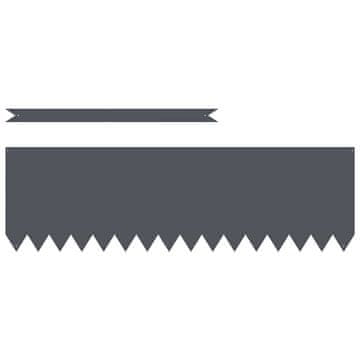 Vidaxl Ograda oko Travnjaka 50 pcs Antracit 100 x 0,05 x 30 cm