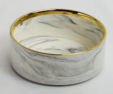 Bijele keramičke posude Pet Treatment