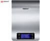Alpina Digitalna kuhinjska vaga, max 5kg, LCD zaslon, funkcija TARA, automatsko uključivanje / isključivanje, prikaz temperature, timer / mjerač vremena, nehrđajući čelik, srebrna