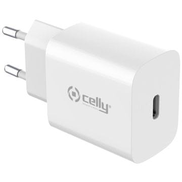 CELLY USB C zidni punjač 25W od reciklirane plastike