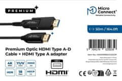 MicroConnect Premium aktivni optički HDMI 2.0 A-D kabel visoke brzine 50m