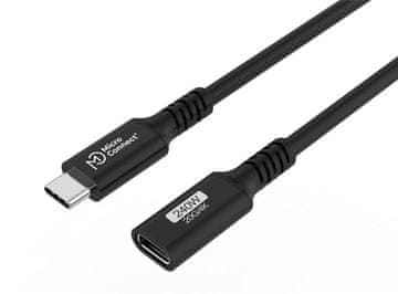 MicroConnect Premium USB-C produžni kabel 2m 20Gbps, 100W, USB 3.2 Gen 2x2