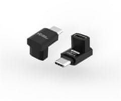 MicroConnect Premium USB4 3x2 USB-C kutni adapter, 240W, 40Gbps