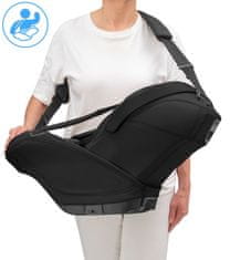 Maxi-Cosi Coral Slide Pro i-Size autosjedalica, 40-87 cm, crna