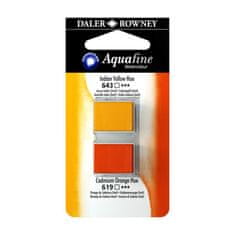 Daler Rowney Akvarel boja, Aquafine, set 2, kockedian yellow hue/cdm orange hue