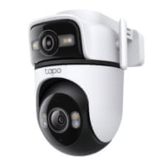 TP-Link Tapo C545D 3MP 2K + 3MP 2K dvostruka nadzorna kamera, vanjska, panoramska/nagibna, u boji (TAPO C545D)