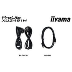 iiyama Monitor60,5 cm (23,8") XU2491H-B1 16:9 HDMI+DP IPS