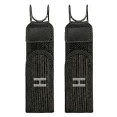 VIVVA® Elastični pojas bez kopče, nevidljiv i podesiv, za traperice i hlače | BUCKLI Crna