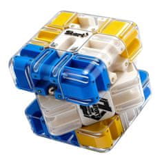 JOJOY® 3D mozgalica labirint kocka, edukativna igra za djecu i odrasle, ABS 7x7 cm | THINKCUBE Plava