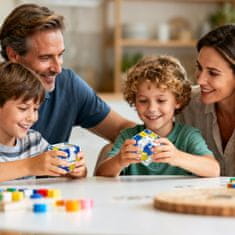 JOJOY® 3D mozgalica labirint kocka, edukativna igra za djecu i odrasle, ABS 7x7 cm | THINKCUBE Plava