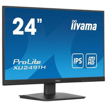 iiyama Monitor60,5 cm (23,8") XU2491H-B1 16:9 HDMI+DP IPS
