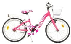 Dino bikes Djevojka Bike 20 "PINK -WHLITE