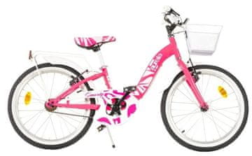 Dino bikes Djevojka Bike 20 "PINK -WHLITE