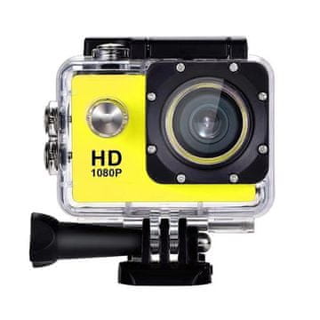 EVEON SJ4000 sportska kamera HD 1080P, žuta