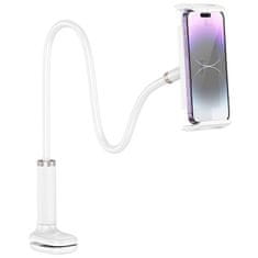 Hoco HD10 stolni držač za mobitel 4,5 - 7'' / tablet 8 - 13'', bijeli