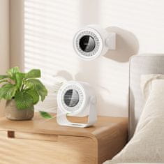 Hoco HX66 bežični stolni ventilator, bijeli
