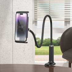 Hoco HD10 stolni držač za mobitel 4,5 - 7'' / tablet 8 - 13'', crni