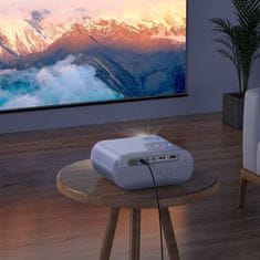 Hoco DT2 Bluetooth projektor Wi-Fi Android HD 720P, bijeli