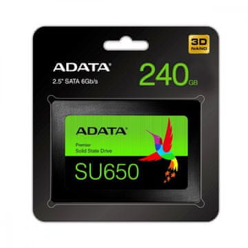 AData disk ssd adata ultimate su650 240gb 2,5" sata iii