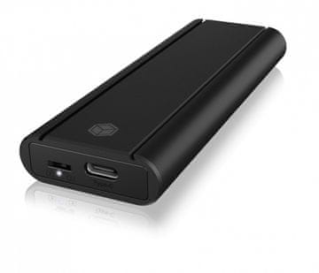 IcyBox Kućište za SSD disk IB-1807MT-C31 M.2 NVMe, USB 3.2(gen2) Type-C, aluminij