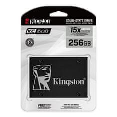 Kingston disk SSD Kingston KC600 (256GB; 2.5"; SATA 3.0; SKC600/256G)