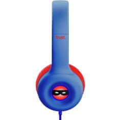 Trust Trust Nouna dječje slušalice 85 dB, 3,5 mm, s mikrofonom, plavo/crvene