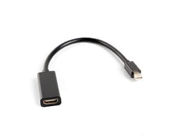 Lanberg Adapter Lanberg AD-0005-BK (Mini DisplayPort M - HDMI F; 0,20m; crna boja)