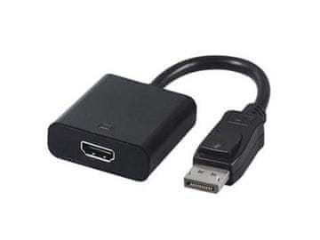 Gembird Adapter Gembird A-DPM-HDMIF-002 (DisplayPort M - HDMI F; 0,10m; crna boja)