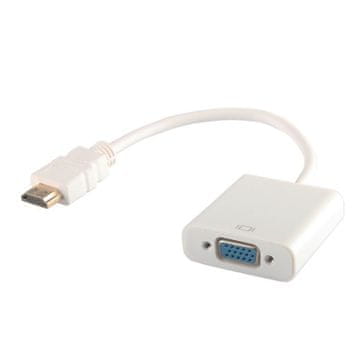 SAVIO Savio adapter hdmi (m) - vga (f) bijeli cl-201