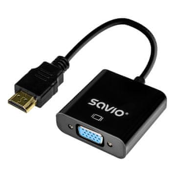 SAVIO Adapter hdmi-vga ak-75