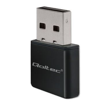 Qoltec Bežični ultra brzi mini nano wifi adapter | standard n | usb 2.0 | 300mbps