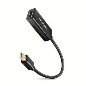 AXAGON Rvdm-hi14n adapter aktivan mini dp > hdmi 1.4, 4k/30hz