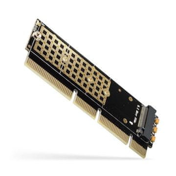 AXAGON Pcem2-1u unutarnji adapter pcie x16/x8/x4, m.2 nvme m-key slot, 1u