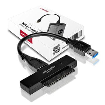 AXAGON Adsa-1s6 adapter usb 3.0 - sata 6g za brzo spajanje 2.5" ssd/hdd, s kutijom