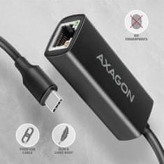 AXAGON Ade-arc mrežna kartica gigabit ethernet adapter, usb-c 3.2 gen 1, automatska instalacija