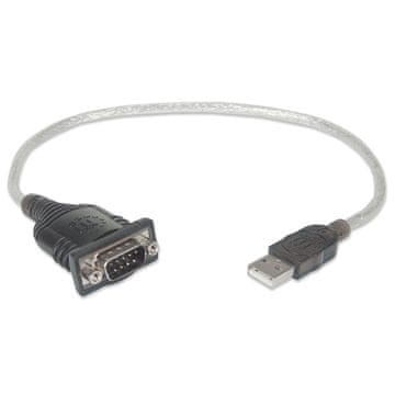 Manhattan Manhattan konverter adapter usb na rs232/com/db9 m