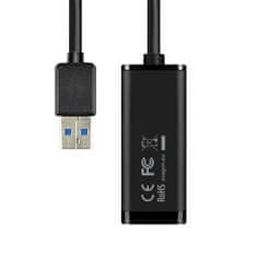 AXAGON Ade-sr mrežna kartica gigabit ethernet adapter, usb-a 3.2 gen 1, automatska instalacija