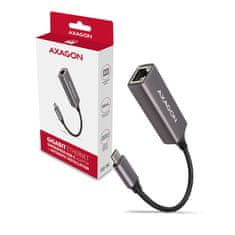 AXAGON Ade-trc gigabit ethernet mrežna kartica, usb-c 3.2 gen 1 adapter, automatska instalacija, metalni, titan siva