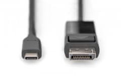 Digitus USB Type C / DisplayPort dvosmjerni adapter kabel 8K 30Hz 2m
