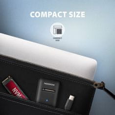 AXAGON Adm2-cm adapter usb3.2 gen 2 m.2 nvme/sata ssd 10cm usb-c kabel