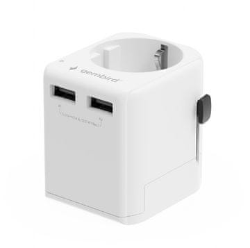 Gembird Univerzalni EU mrežni adapter 12W