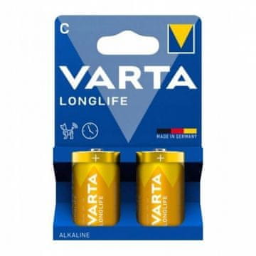 Varta Alkalne baterije r14(tip) longlife 2 komada nove