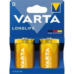 Varta Baterije 4120 longlife r20(typd) longlife 2 kom. nove