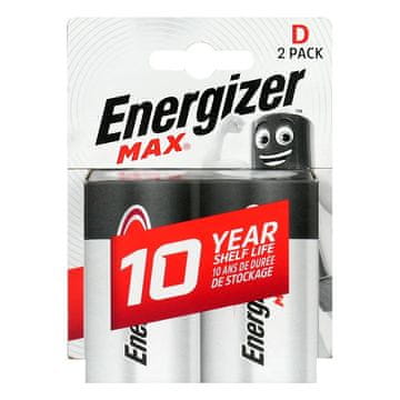 Energizer Energizer MAX D LR20 alkalne baterije, blister 2 kom