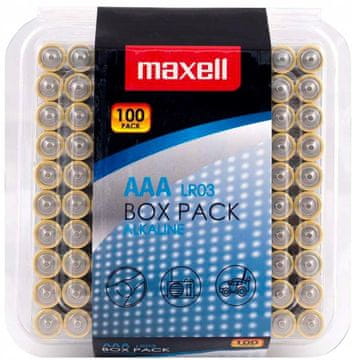 Maxell MAXELL ALKALNE BATERIJE LR03 AAA, 1.5V, 100 KOMADA