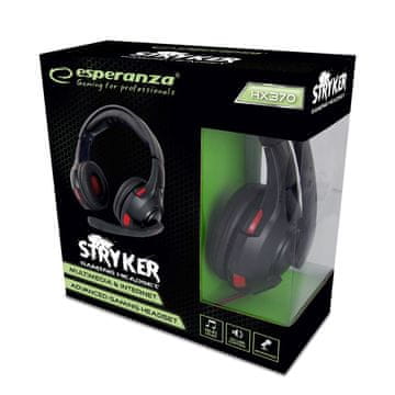 Esperanza Gaming slušalice s mikrofonom stryker