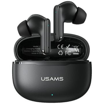 USAMS Bluetooth slušalice 6.0 e05 tws crne