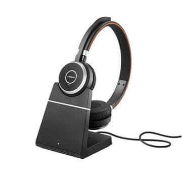 Jabra Slušalice na uši jabra evolve 65 te stereo + stalak