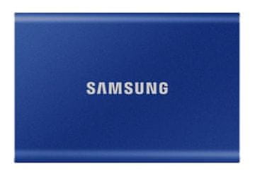 slomart Vanjski SSD disk Samsung T7 (1TB; USB 3.2; plavi; MU-PC1T0H/WW)